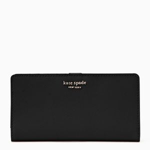 Kate Spade Staci Cameron Large Slim Bifold Leather Wallet